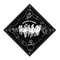 Seven Horses Cotton Bandana in Black