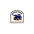 7SGS Rubber Fridge Magnet in Blue Tractor