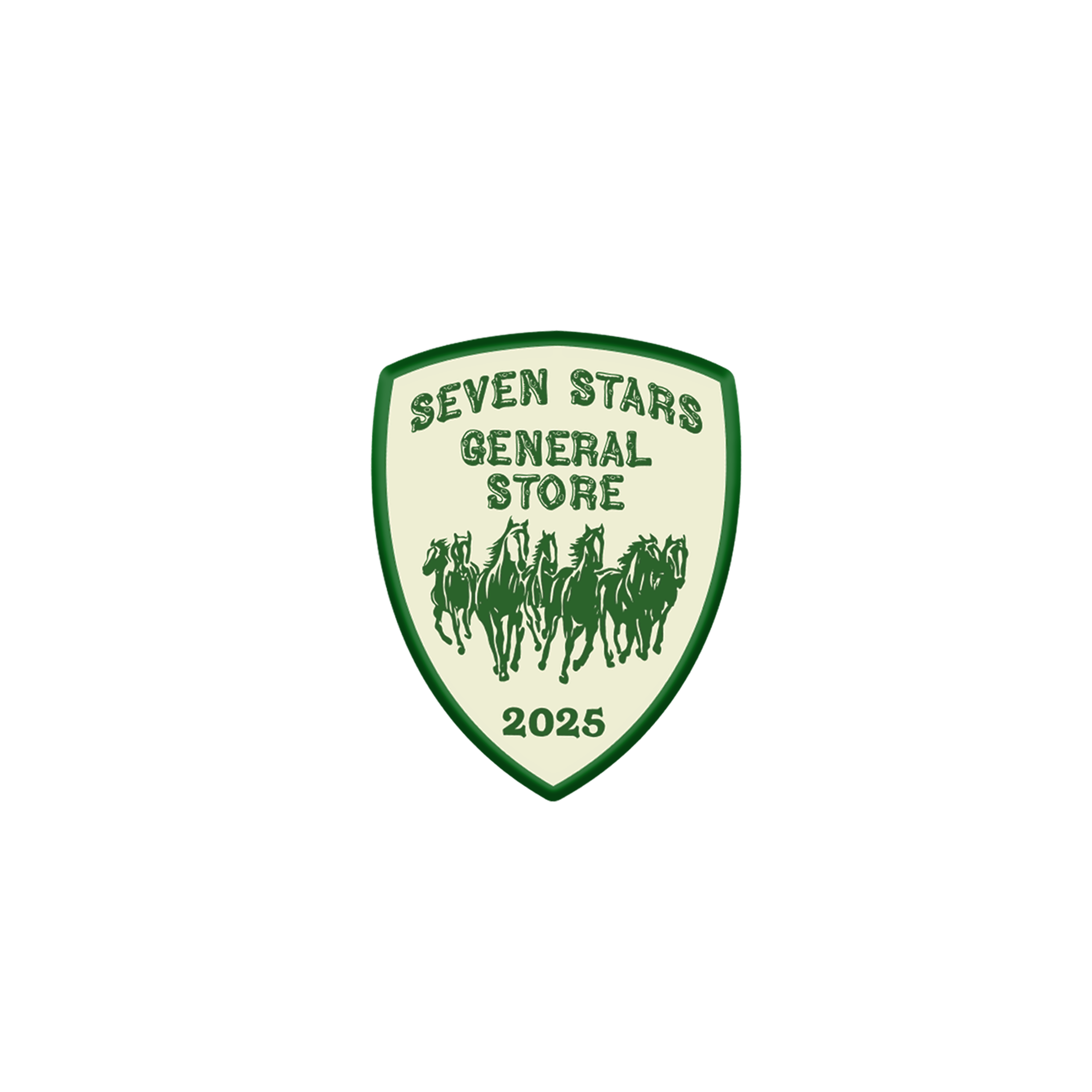 7SGS Iron-On Patch in Green