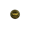 7SGS Shiny Gold Logo Enamel Pin