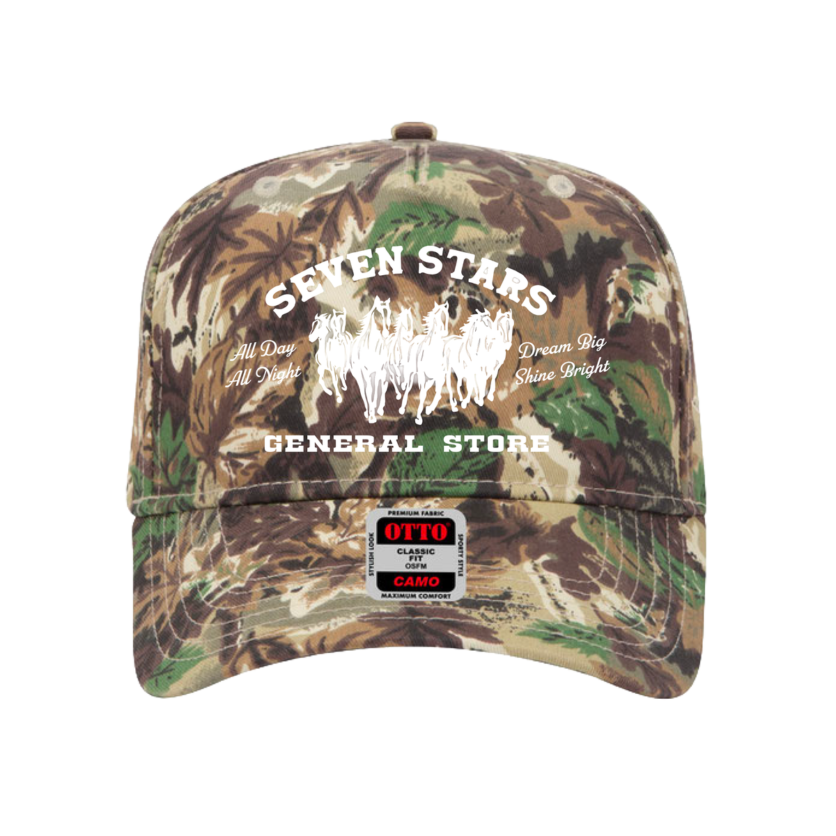 Seven Stars General Store Two-Tone Baseball Cap - Cream & Black GRIZ Two-Tone Cap - Cream & Blue – BGear Apparel main image 3